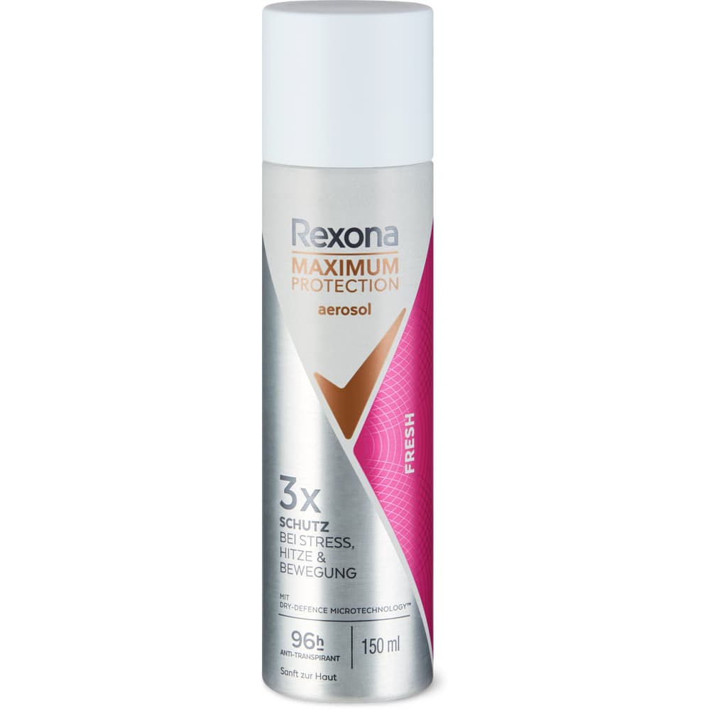 Rexona Maximum Protection Deo Spray Fresh 96h, Anti-Transpirant