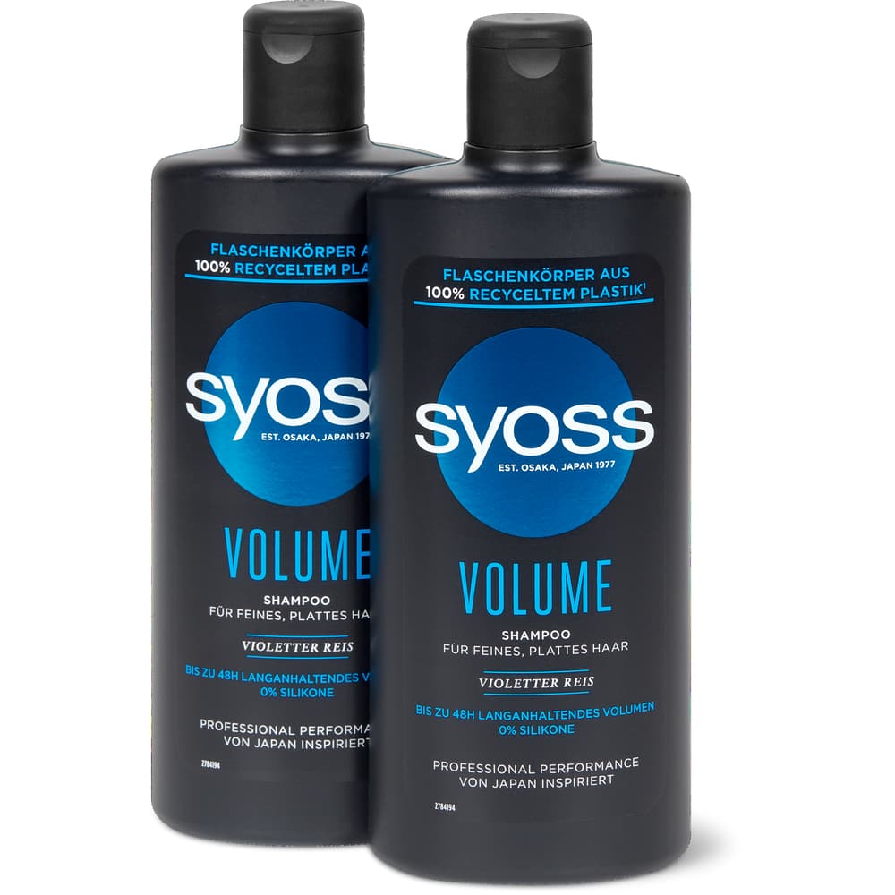 Syoss Volume Shampoo Feines Plattes Haar Migros