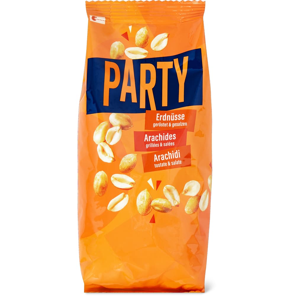 Party Erdnüsse, geröstet und gesalzen