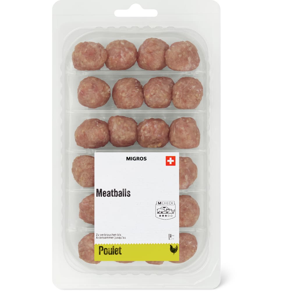 Migros Poulet Meatballs