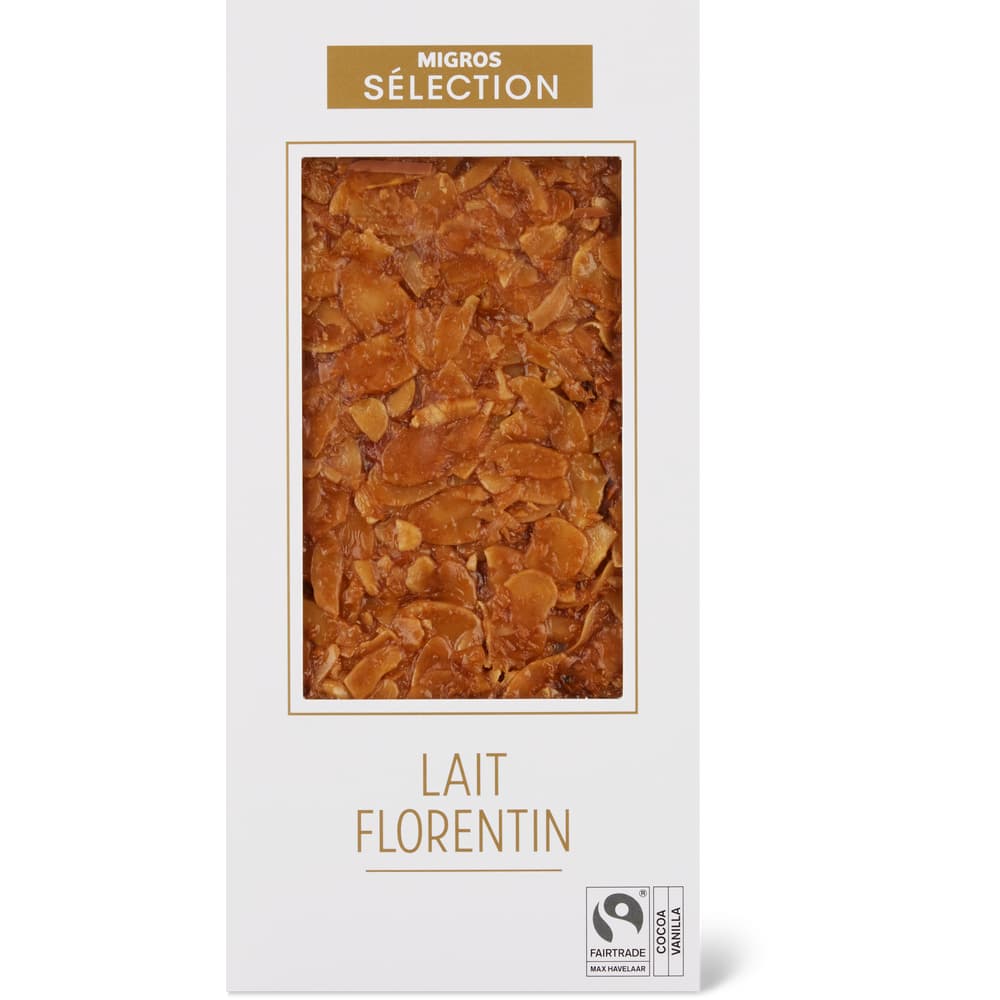 Sélection Tafelschokolade Milch Florentin