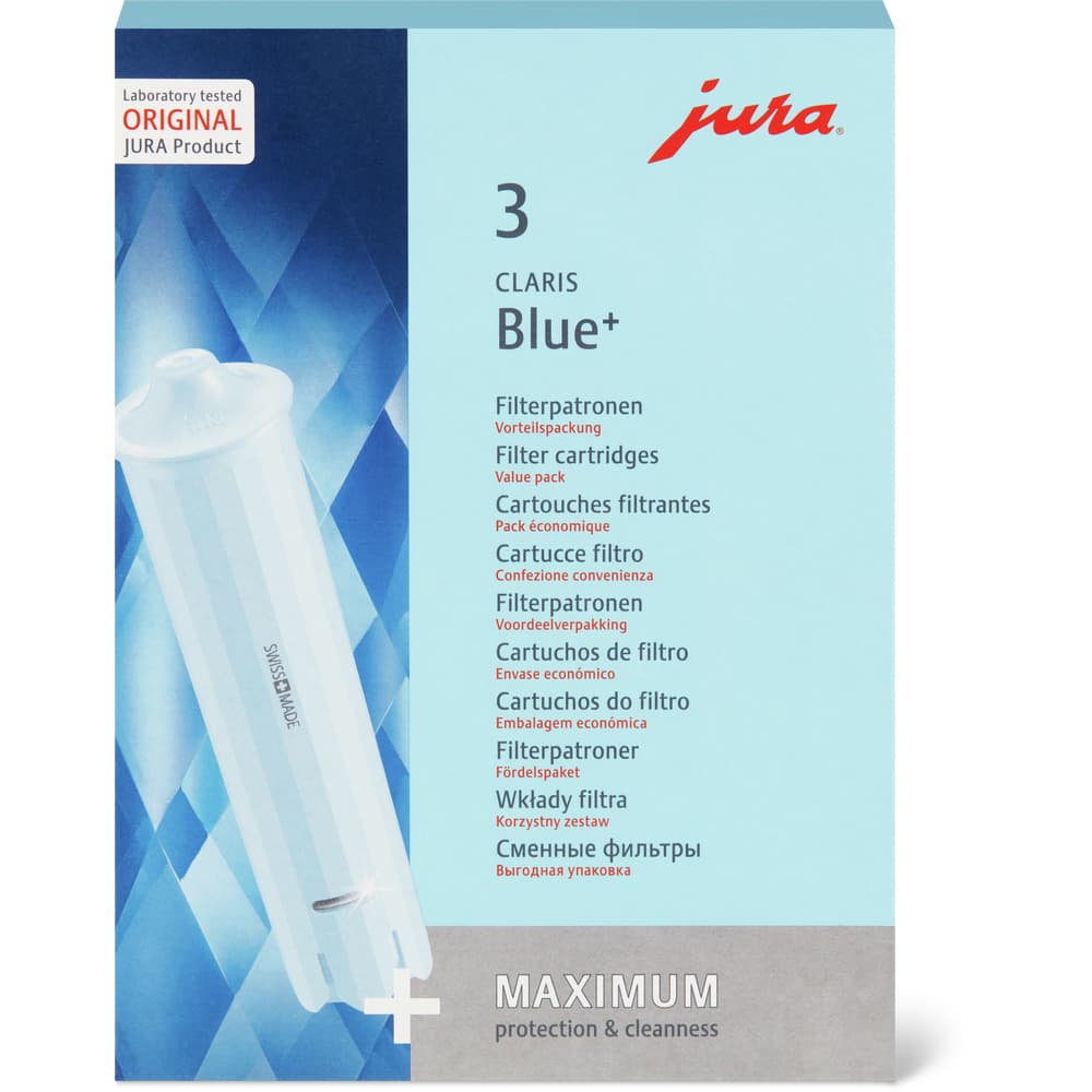 Jura · Claris Blue+ Filter Cartridges • Migros
