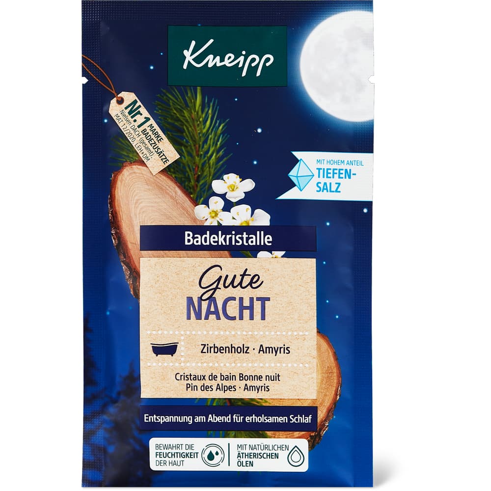 Kneipp Gute Nacht Baderkristalle Zirbenholz & Amyris