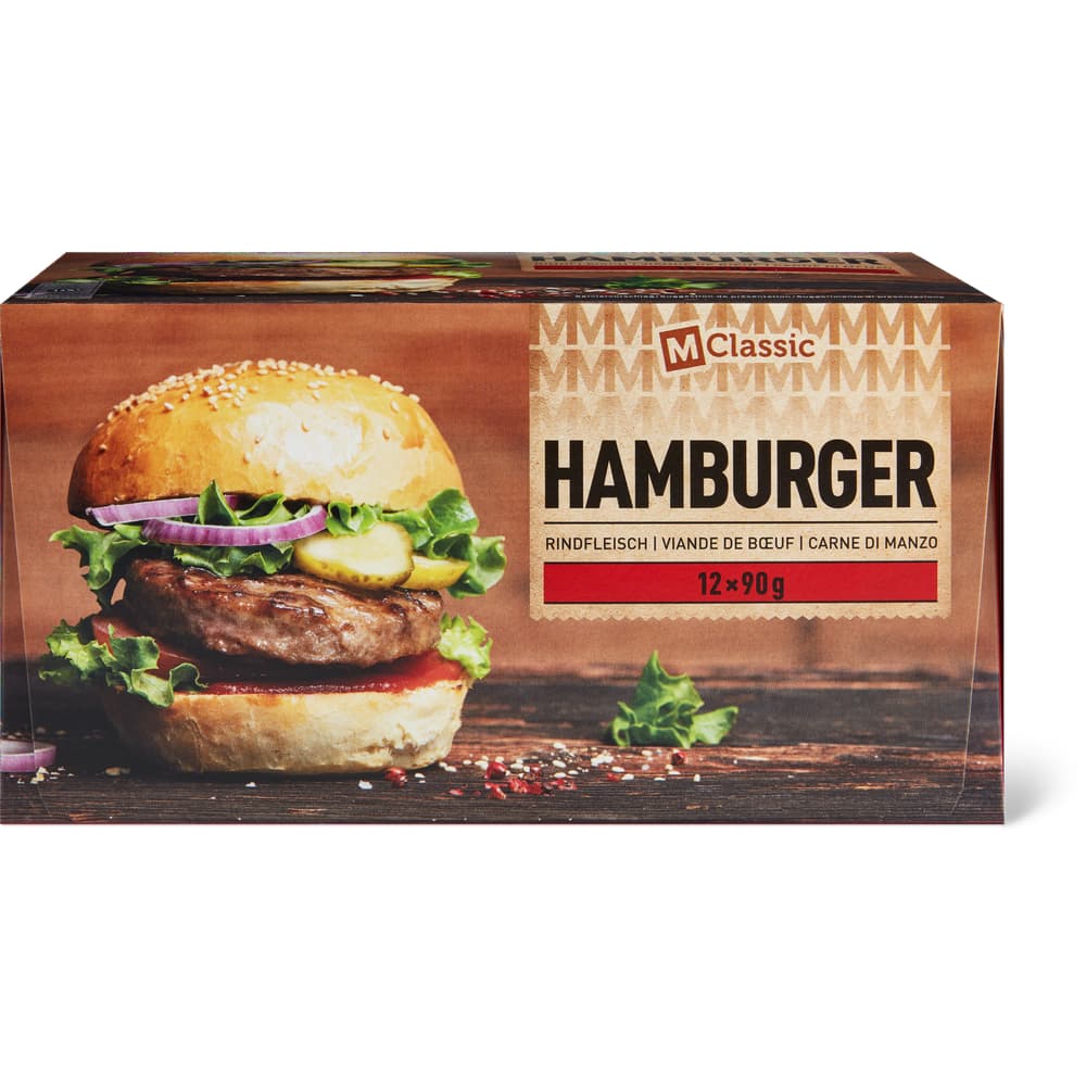 M-Classic Hamburger Rindfleisch