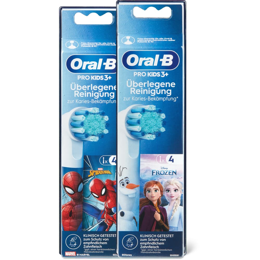 Oral-B Pro Kids 3+ Aufsteckbürsten