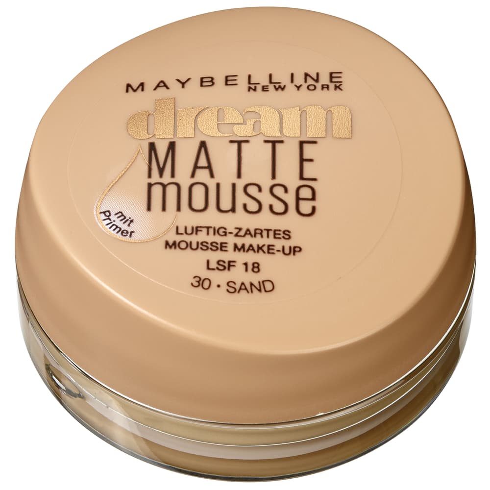 Maybelline Dream Mat Mousse Fond de Teint - Schaum 30 Sand
