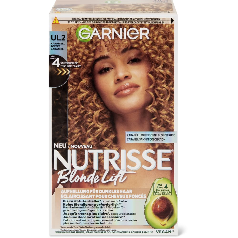 Nutrisse · Coloration · UL2 Karamell, permanent • Migros Online Nutrisse · Coloration · UL2 Karamell, permanent • Migros Online