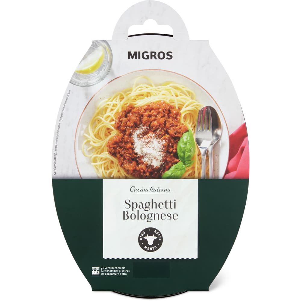 Migros Spaghetti Bolognese