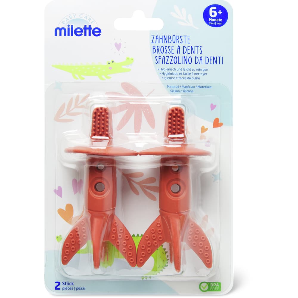 Milette Baby Care Baby-Zahnbürste Ab 6 Monaten