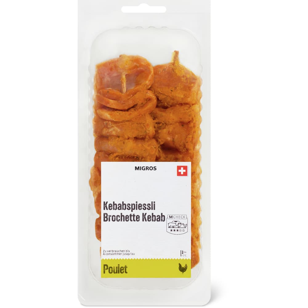 Migros Pouletspiessli Kebap
