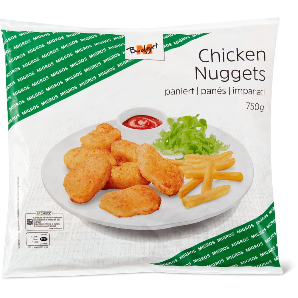 M-Budget Chicken Nuggets paniert