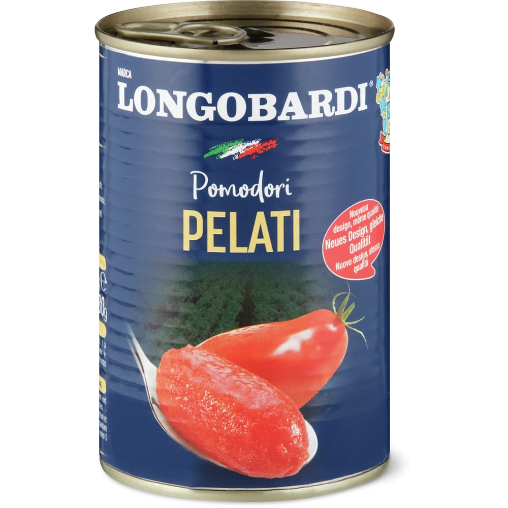 Longobardi Italienische geschälte Tomaten