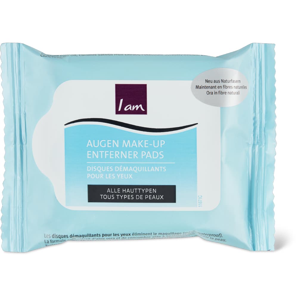 I am Augen Make-Up Entferner-Pads