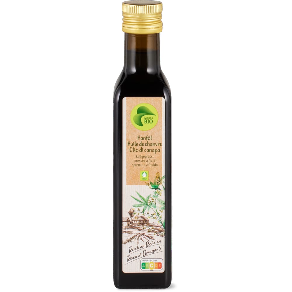Migros Bio Hanföl Kaltgepresst