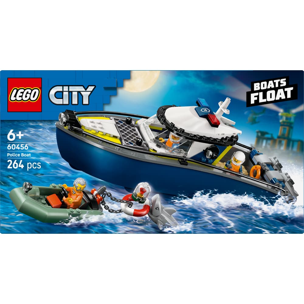 Lego City 60456 Verfolgungsjagd im Polizeiboot
