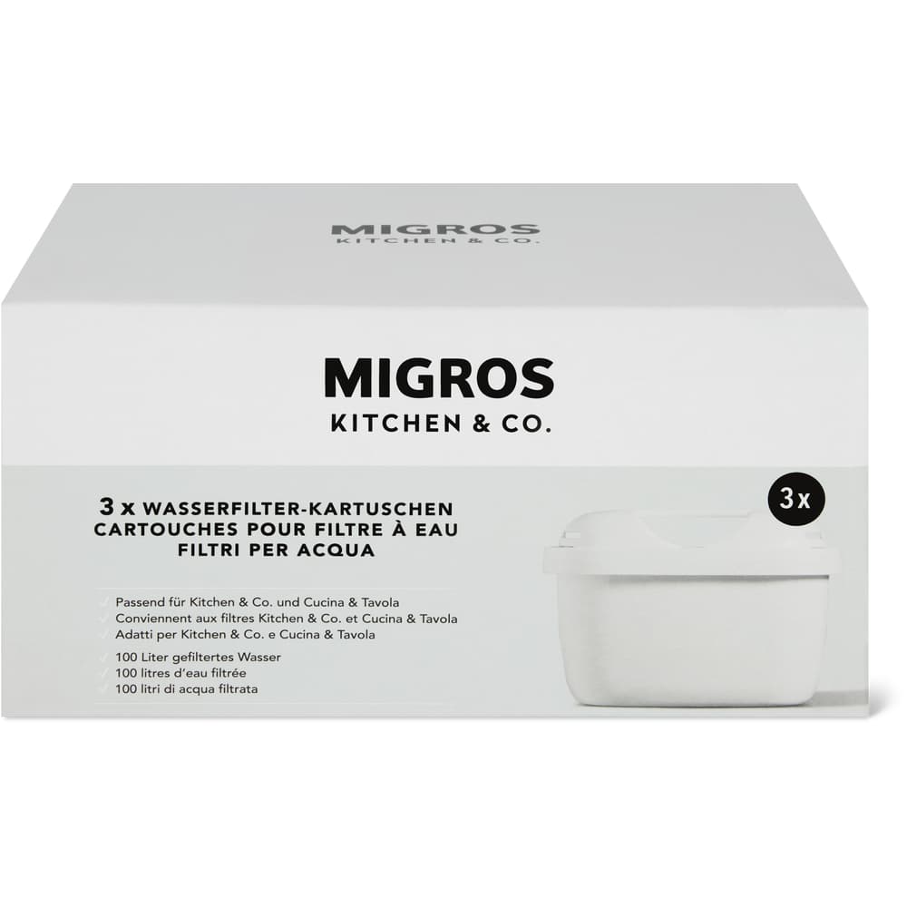 Migros Kitchen & Co. Wasserfilter-Kartuschen
