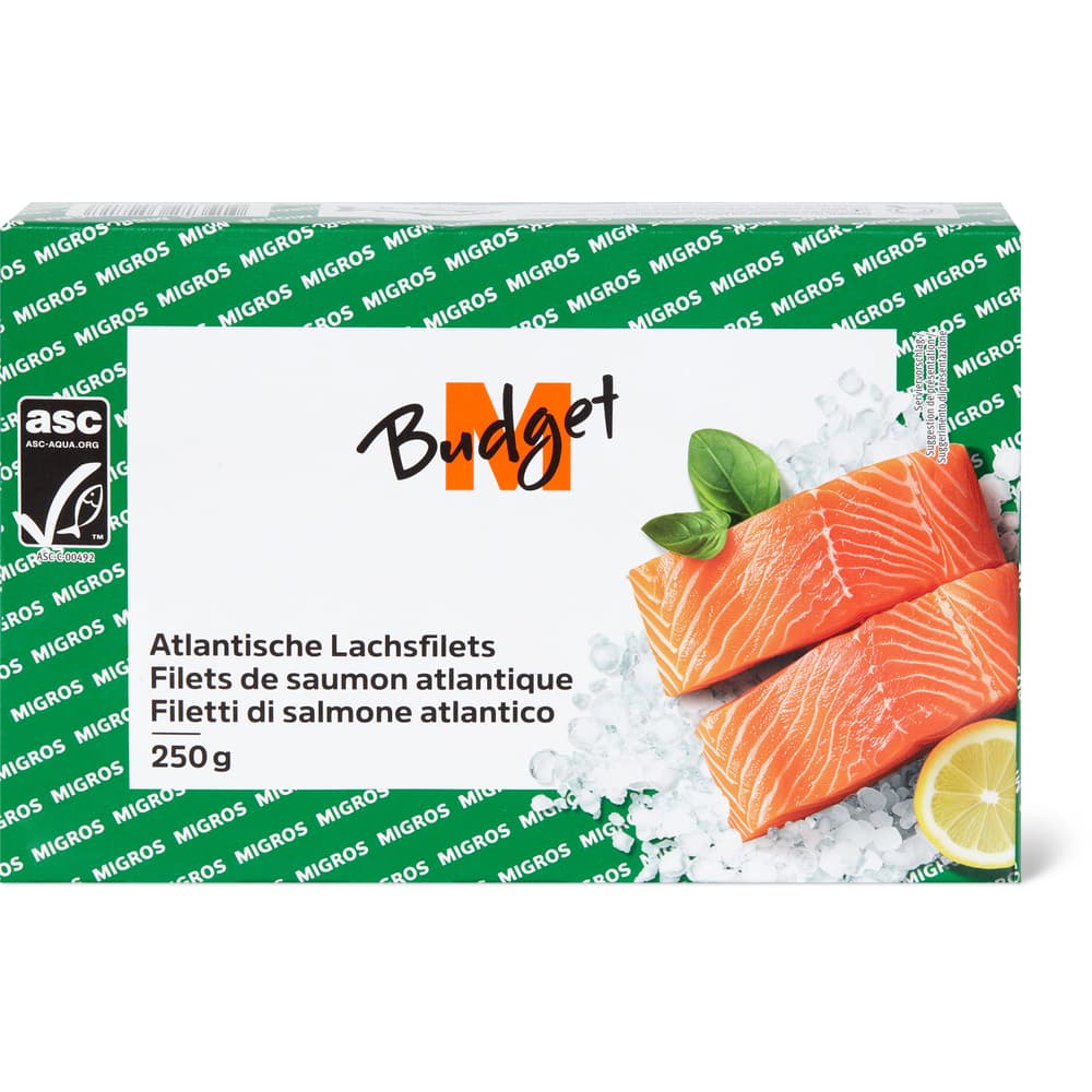 M-Budget Atlantische Lachsfilets