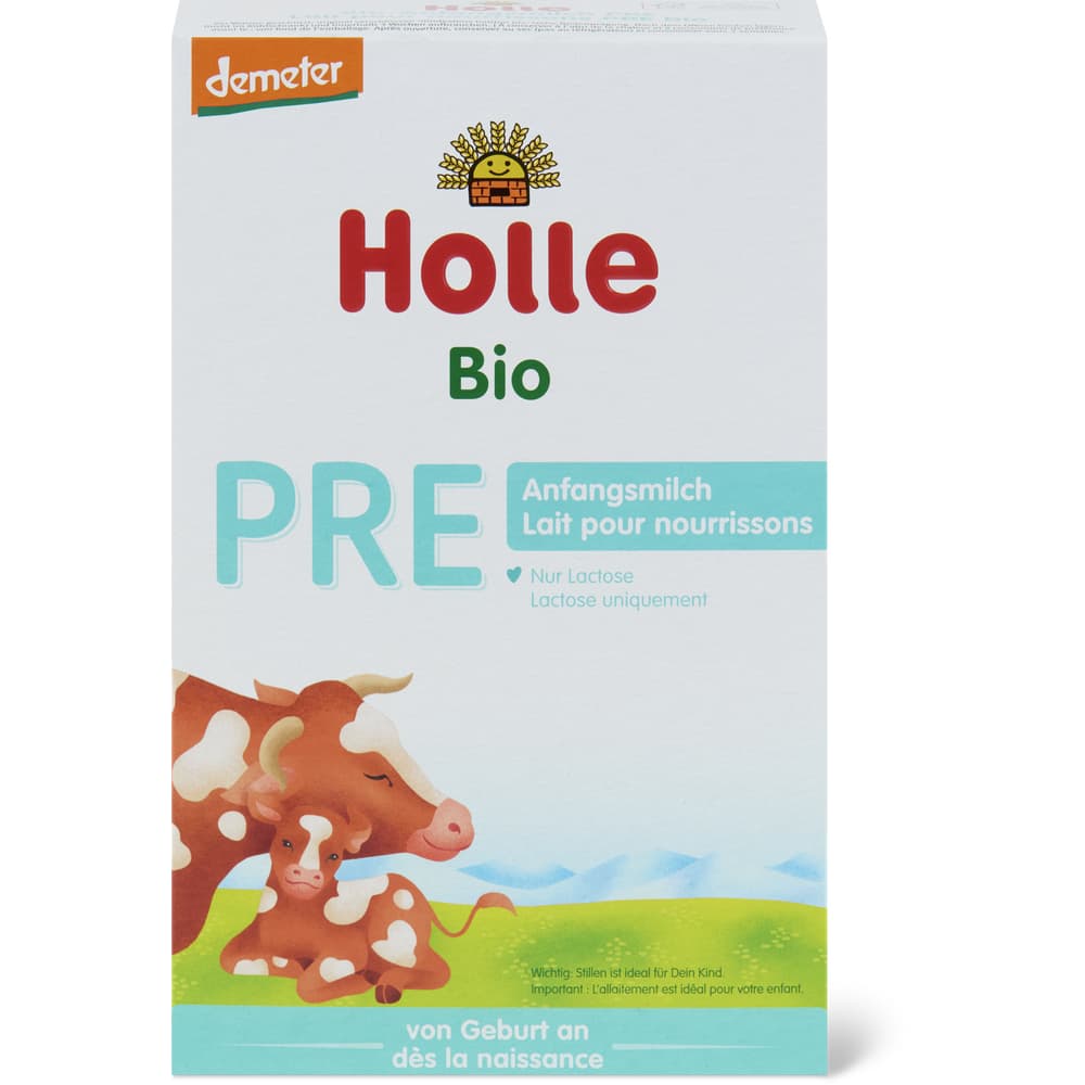 Holle Bio Demeter PRE Anfangsmilch Von Geburt an