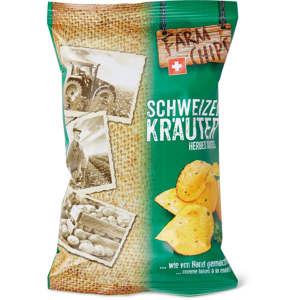 Farm Potatoes Chips Schweizer Kräuter