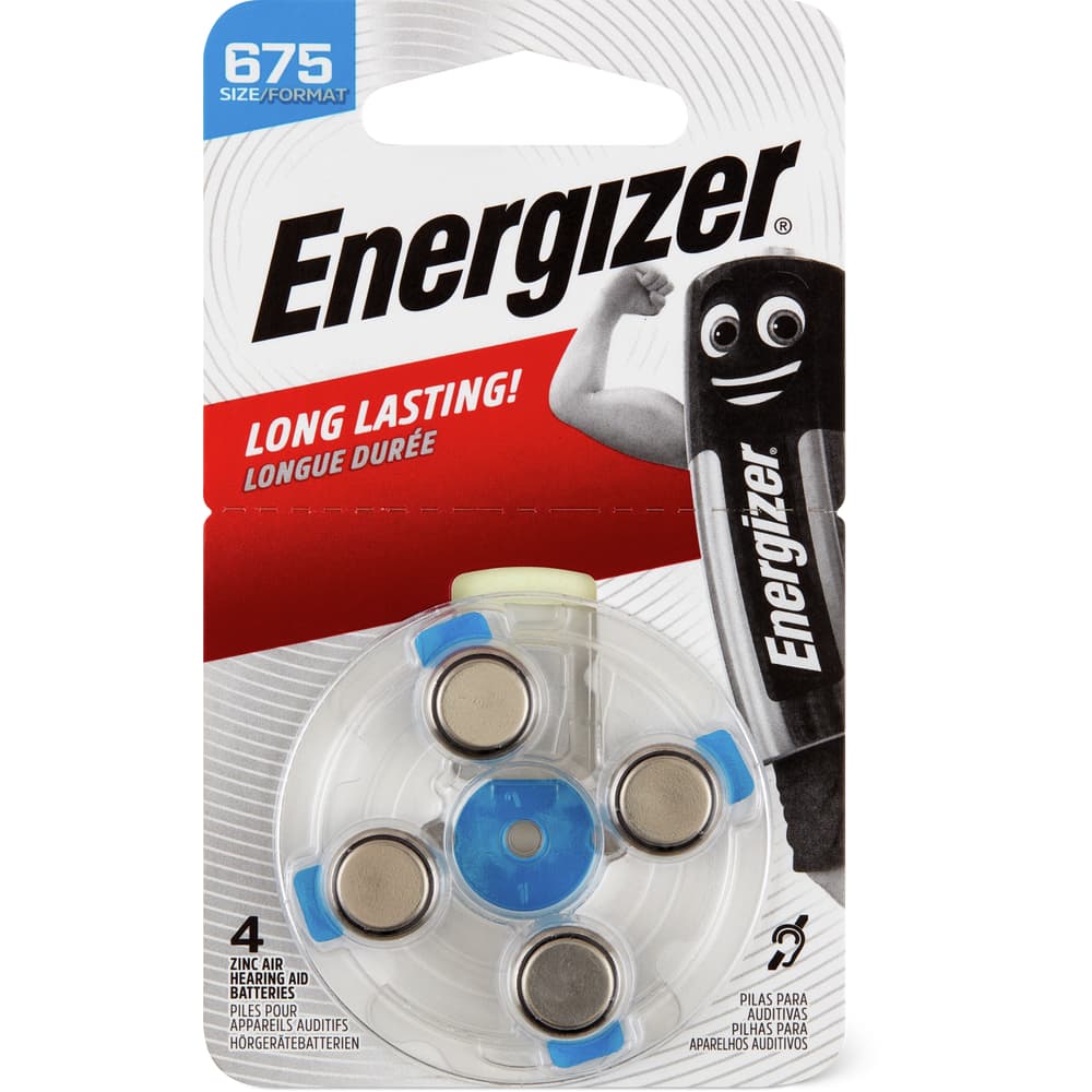 Energizer Hörgerätebatterien 675/1.4V