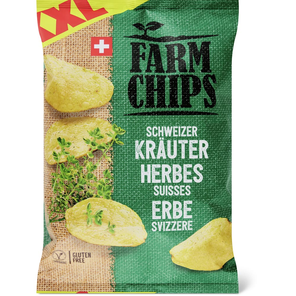 Farm Chips Schweizer Kräuter glutenfrei