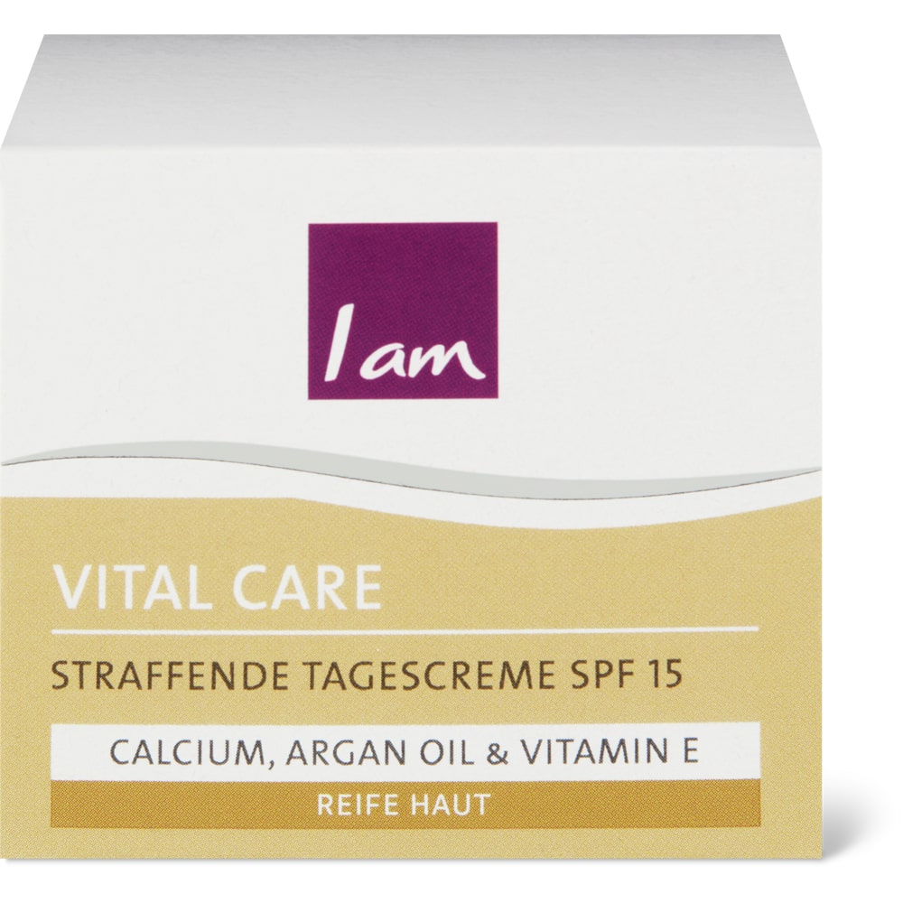 I am Vital straffende Tagescreme LSF 15