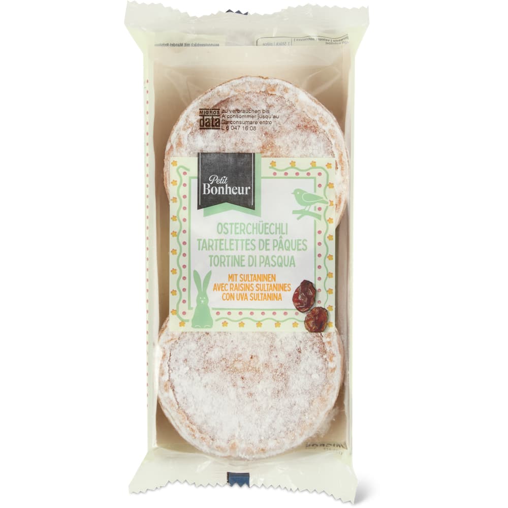 Petit Bonheur Osterchüechli mit Sultaninen