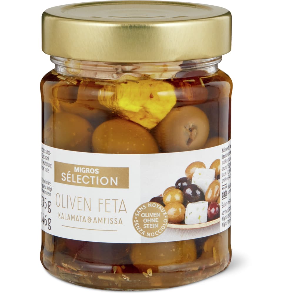 Migros Sélection Oliven Feta