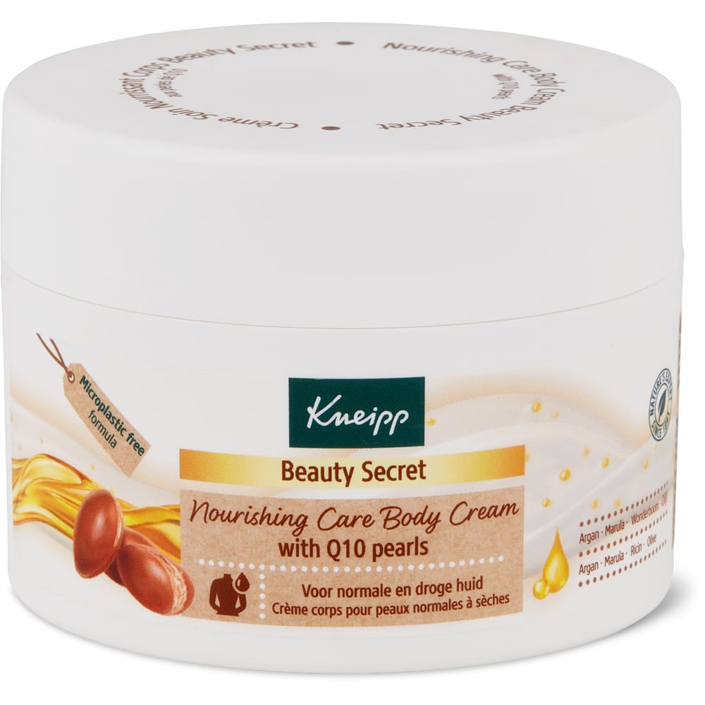 Kneipp Beauty Secret Nourishing Care Body Cream Q10 Perlen und natürliche Öle