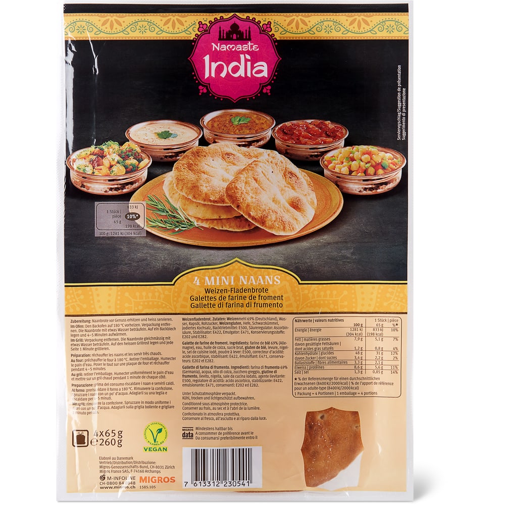 Namaste Indian India Naans