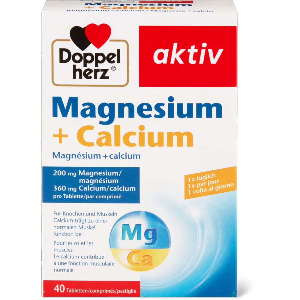 Doppelherz Tabletten Calcium & Magnesium