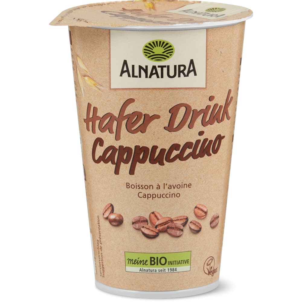 Alnatura Haferdrink Cappuccino, vegan