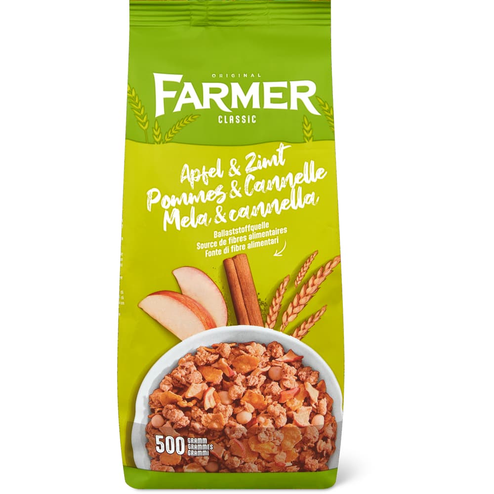 Farmer Classic Müesli Apfel & Zimt