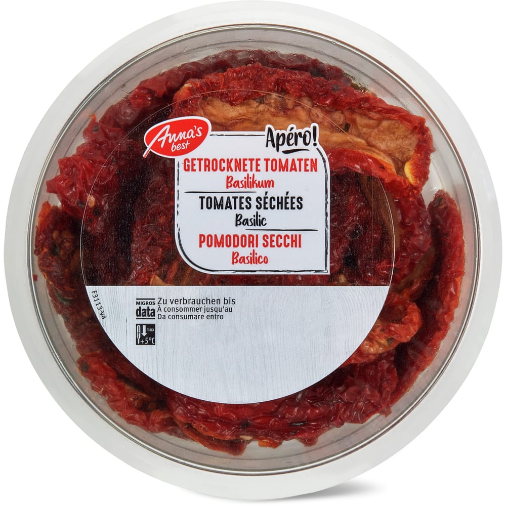Anna's Best Getrocknete Tomaten mit Basilikum
