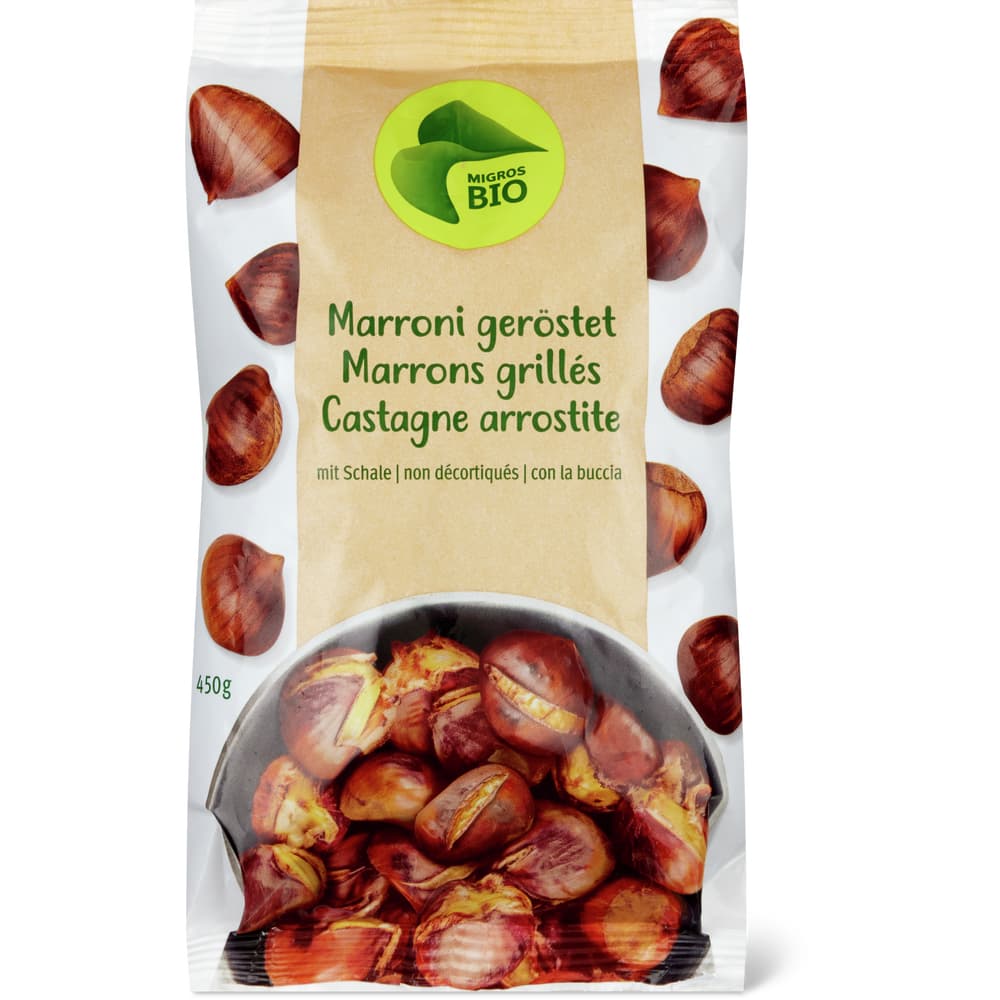 Migros Bio Marroni geröstet Mit Schale
