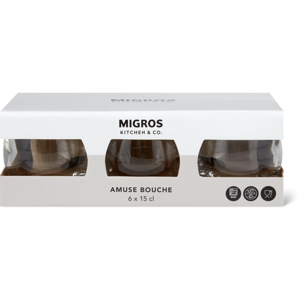 Migros Kitchen & Co. Apero Set klar, 22x15x8cm