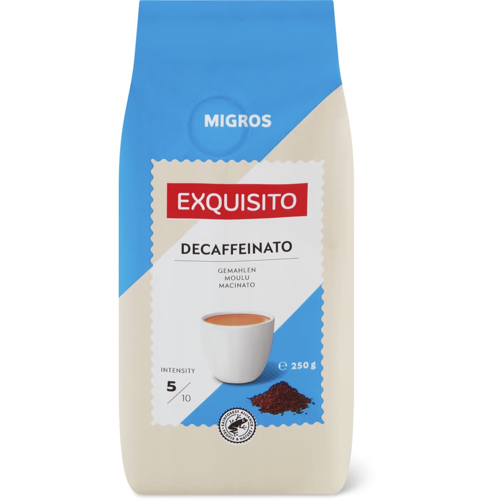 Migros Exquisito Gemahlener Kaffee Decaffeinato