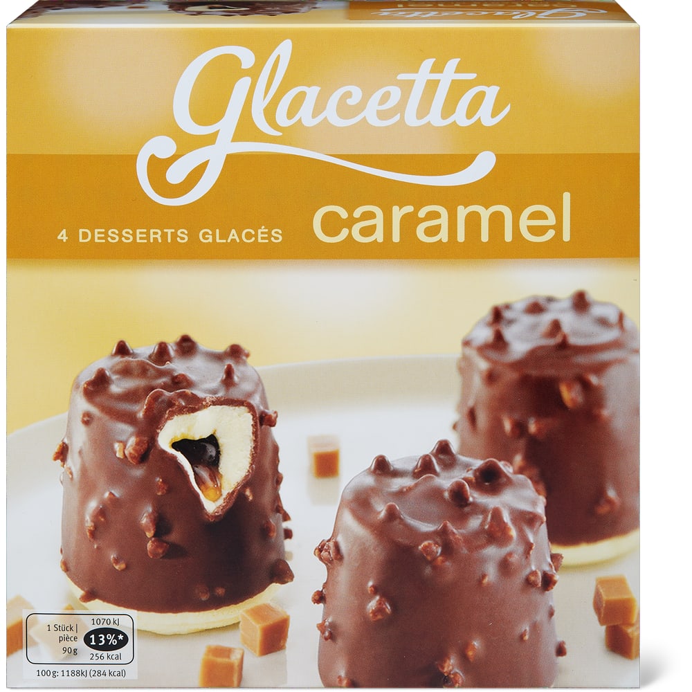 Glacetta Dessert glacé Caramel