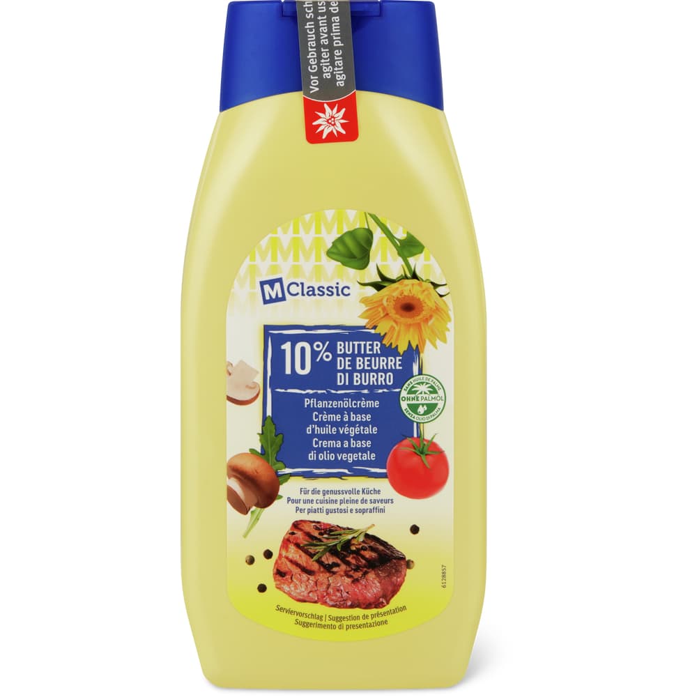 M-Classic Pflanzenölzubereitung mit 10% Butter