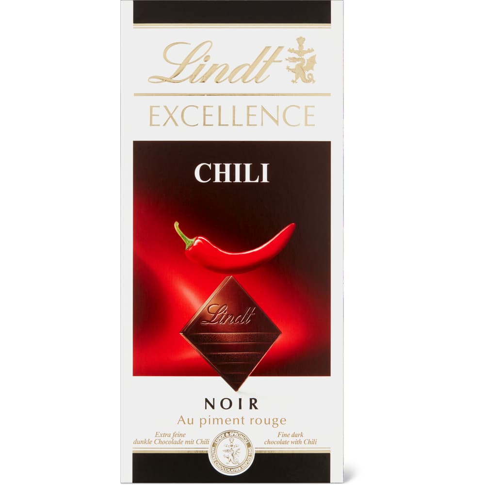 Lindt Excellence Noir Chili