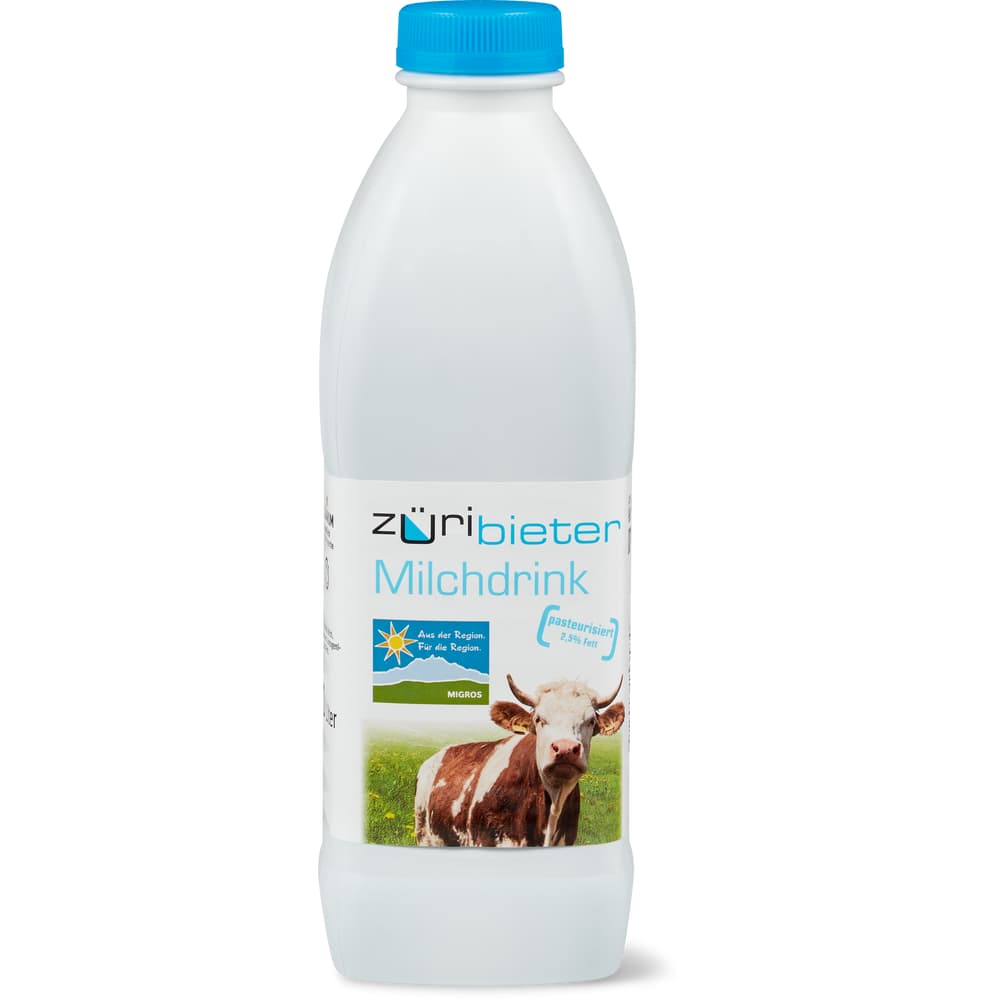 Züribieter IP-SUISSE Milch Drink 2.5% Fett