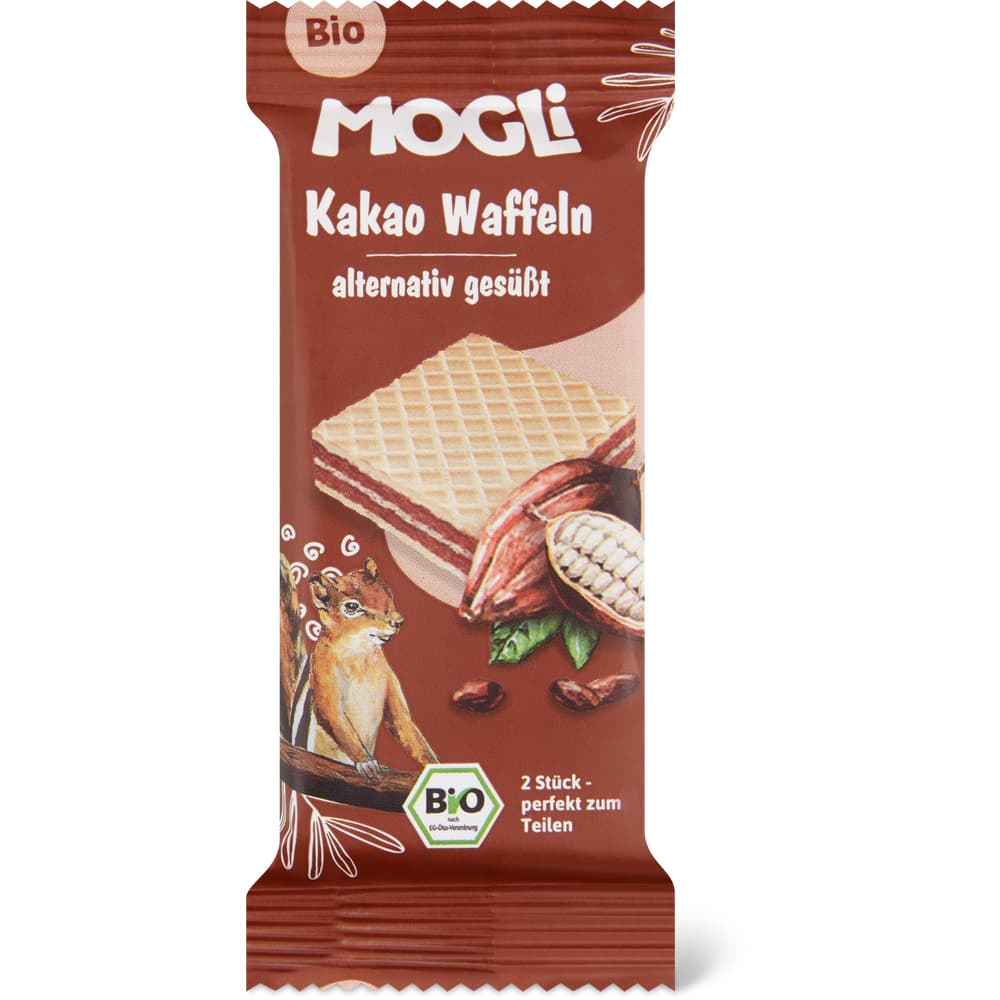 Mogli Waffeln Demeter, Bio, Kakao