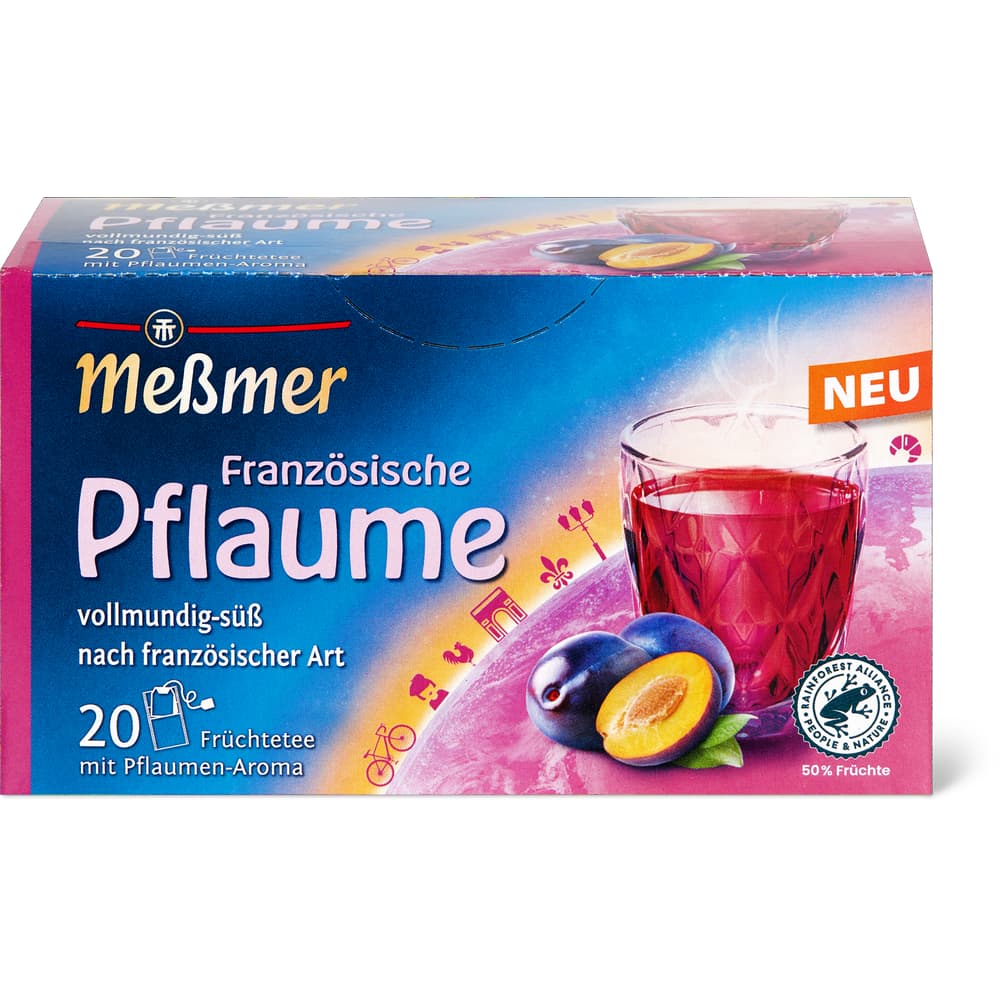 Messmer Früchtetee Pflaume Aroma