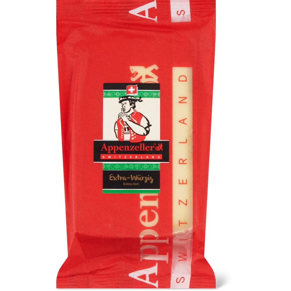 Appenzeller Schweizer Hartkäse, vollfett, mit Rohmilch Extra-Würzig