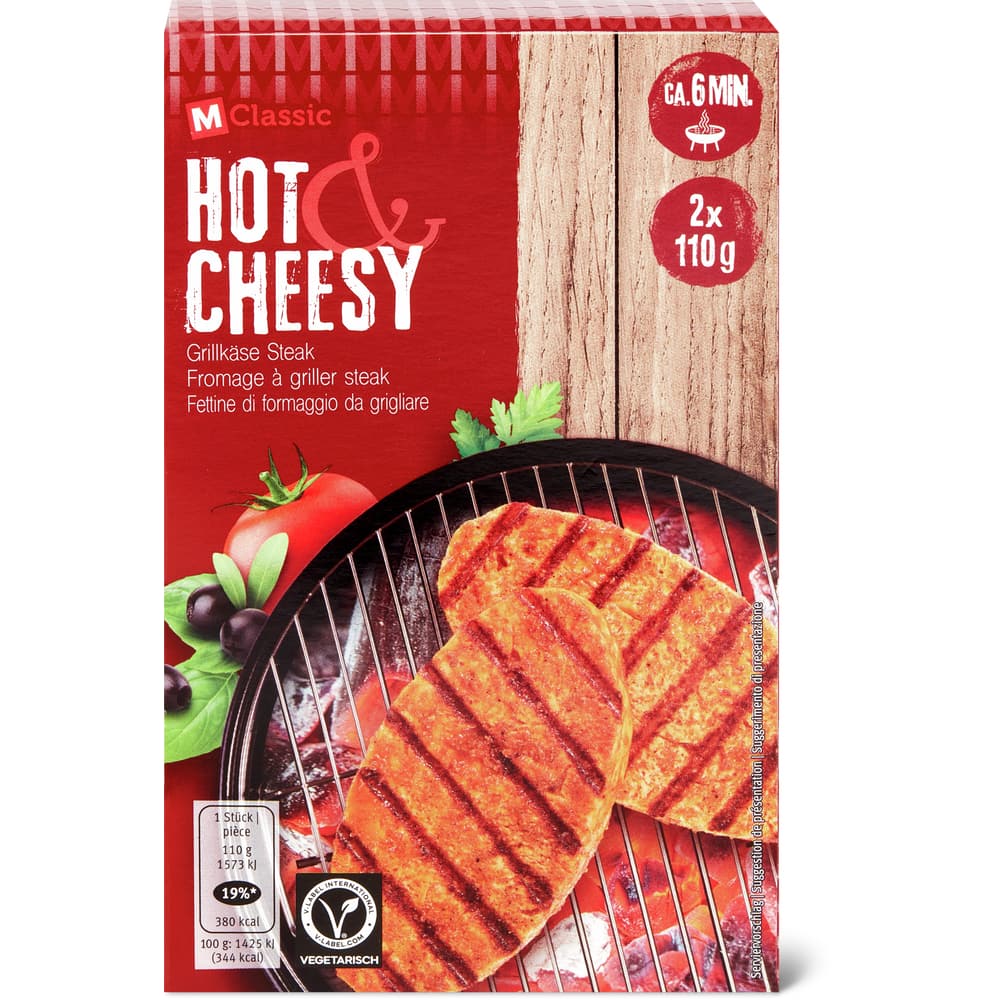 M-Classic Hot Cheesy Grillkäse Steak