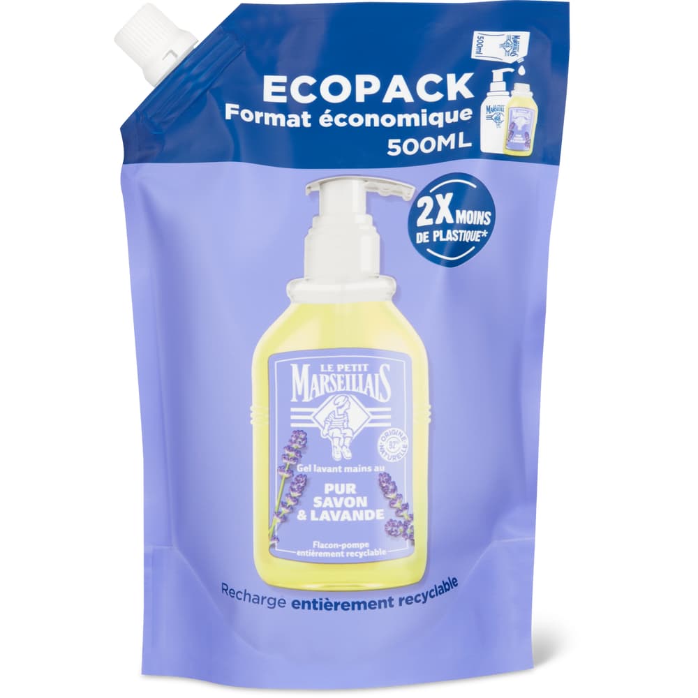 Le Petit Marseillais Handseife Nachfüllpackung Lavendel