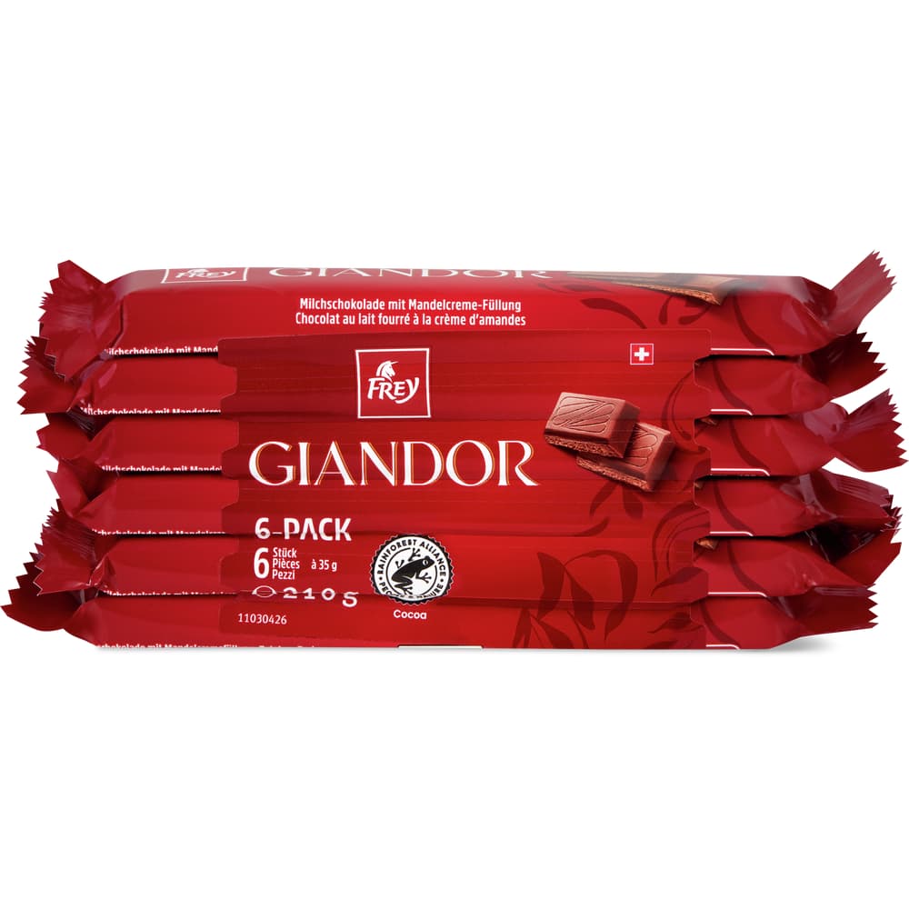 Frey Giandor Milchschokolade Mit Mandelcremefüllung