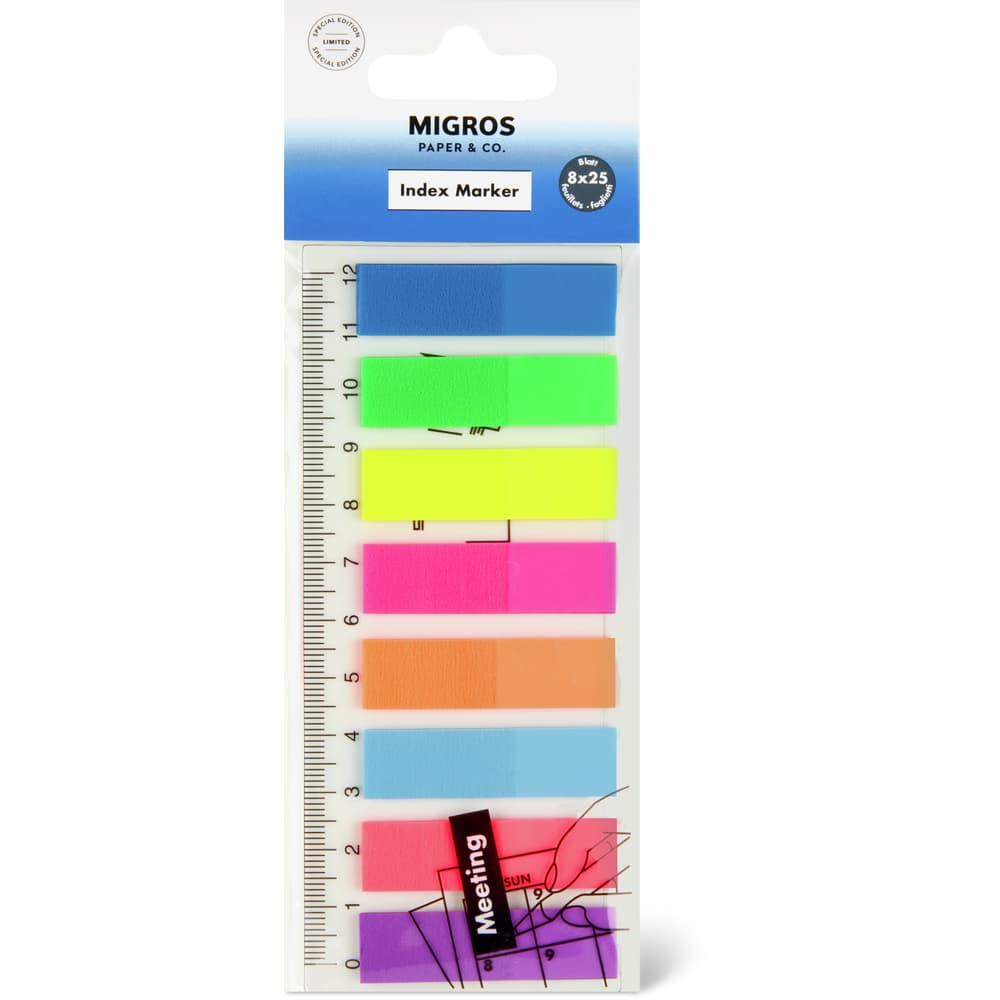 Migros Paper & Co. Index Marker