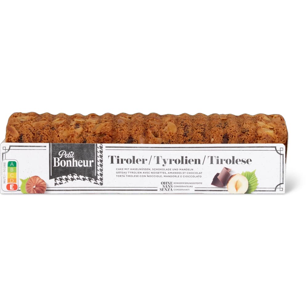 Petit Bonheur Tiroler-Cake mit Haselnüssen