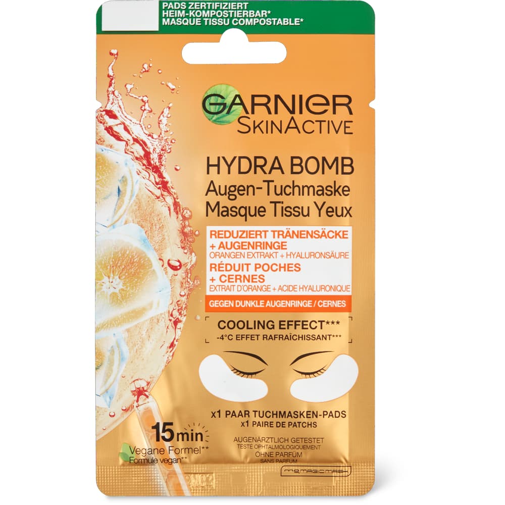 Garnier SkinActive Hydra Bomb Augen-Tuchmaske
